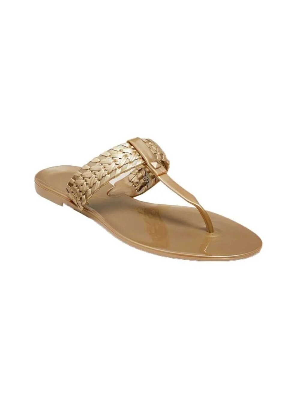 Jack Rogers Tinsley Gold Jelly Sandals